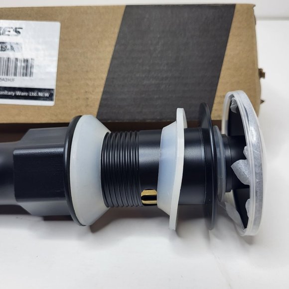 KES Bathroom Sink Drain Assembly with Pop Up Strainer Black S2013A-BK - Picture 2 of 9